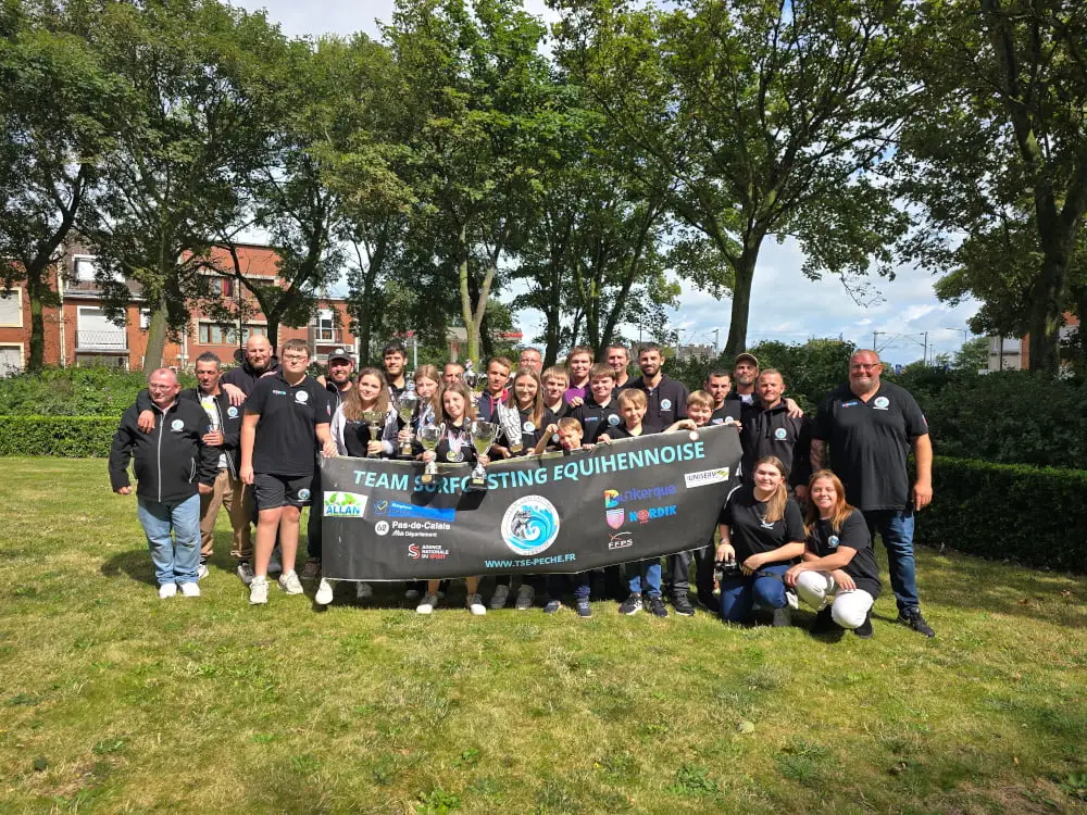 Lire la suite à propos de l’article LES JEUNES DE LA TEAM SURFCASTING EQUIHENNOISE SONT CHAMPIONS DE FRANCE DE SURFCASTING 2024 !!