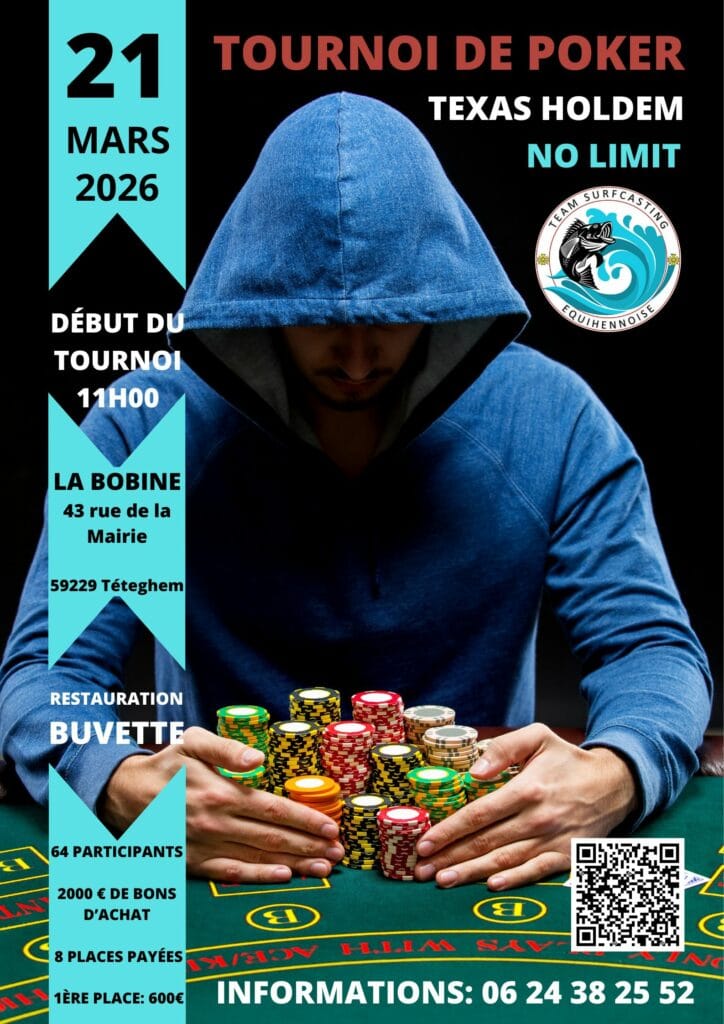 Affiche POKER DE LA TSE - 21 MARS 2026